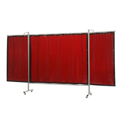 Zavarivači paravan Omnium Triptych 375cm brončana
