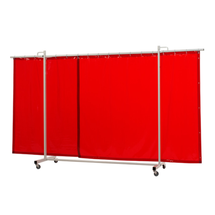 Zavarivači paravan Robusto triptych 355cm narančasta