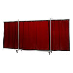 Zavarivači paravan Robusto triptych 435cm brončana