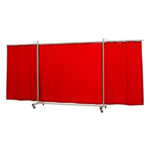 Zavarivači paravan Robusto triptych 435cm narančasta