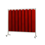 Zavarivači paravan s trakama Omnium 215cm brončana