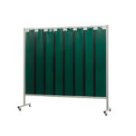 Zavarivači paravan s trakama Omnium 215cm zelena-6