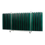 Zavarivači paravan s trakama Robusto triptych 435cm zelena-6