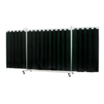 Zavarivači paravan s trakama Robusto triptych 435cm zelena-9