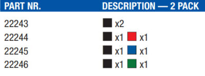Set markera s tintom u obliku dlijeta Dura-Ink® 55