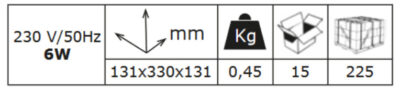 Elektroinsekticid ZAP EI-6 info