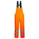 Hi-Vis kišne hlače s naramenicama LR59