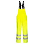 Hi-Vis kišne hlače s naramenicama LR59