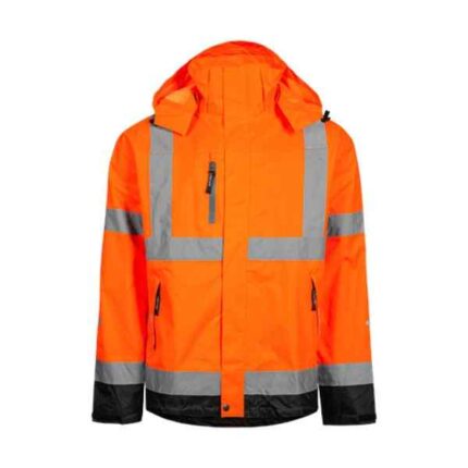Prozračna Hi-Vis kišna jakna FOX6055