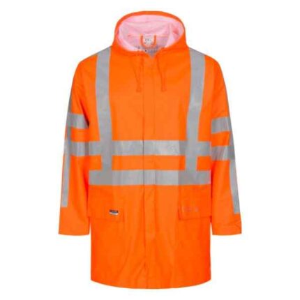 Vatrootporna Hi-Vis kišna jakna FR-LR55-RWS