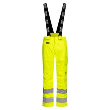 Vatrootporne Hi-Vis kišne hlače s naramenicama ARC-LR17052