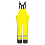 Vatrootporne Hi-Vis kišne hlače s naramenicama FR-LR259