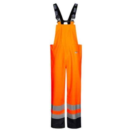 Vatrootporne Hi-Vis kišne hlače s naramenicama FR-LR3059