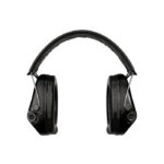 Crni kožni električni antifoni-štitnici za uši Supreme Pro-X